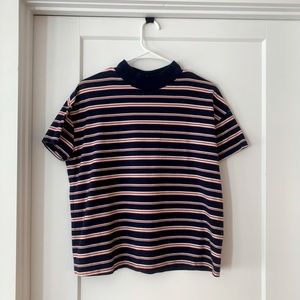 Zara Striped Tee | M